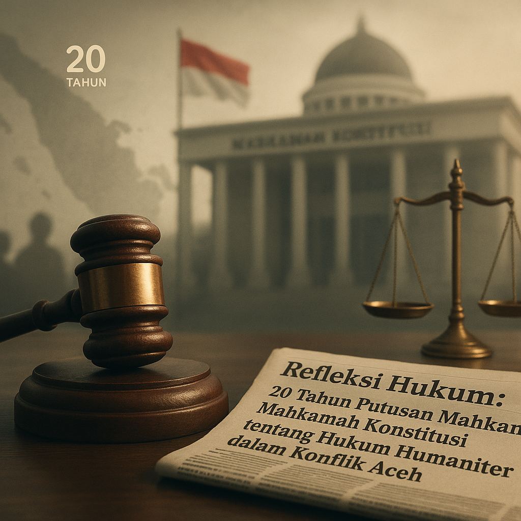 Refleksi Hukum: 20 Tahun Putusan Mahkamah Konstitusi tentang Hukum Humaniter dalam Konflik Aceh