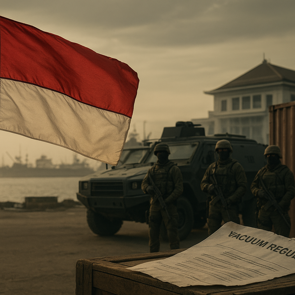 Keterlibatan Perusahaan Militer Swasta Asing di Indonesia: Vacuum Regulasi dan Ancaman Kedaulatan