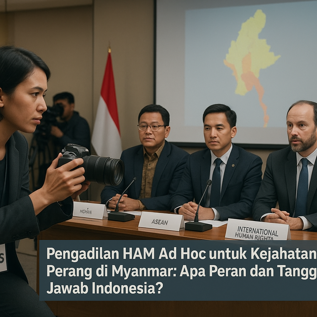 Pengadilan HAM Ad Hoc untuk Kejahatan Perang di Myanmar: Apa Peran dan Tanggung Jawab Indonesia?