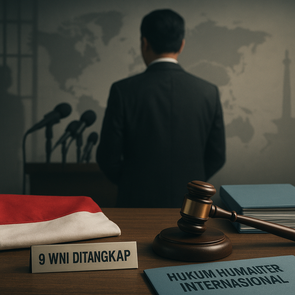 9 WNI Ditangkap Israel, Menkum: Percayalah, Negara Tanggung Jawab Atas Keselamatan Mereka