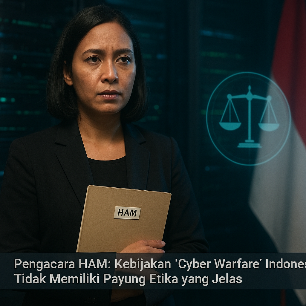 Pengacara HAM: Kebijakan 'Cyber Warfare' Indonesia Tidak Memiliki Payung Etika yang Jelas