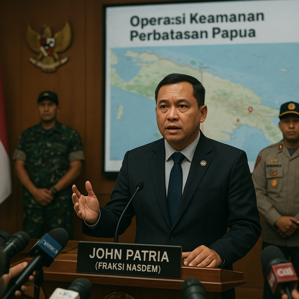 Fraksi DPR Soroti Penggunaan Kekuatan Berlebihan Dalam Operasi Keamanan Perbatasan Papua