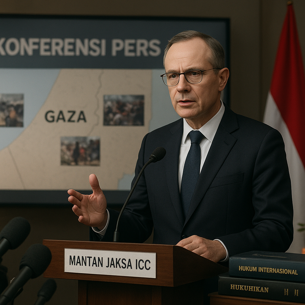 Mantan Jaksa ICC: Genosida Gaza Bukti Kegagalan Sistem Global, Negara seperti Indonesia Harus Ambil Inisiatif Hukum