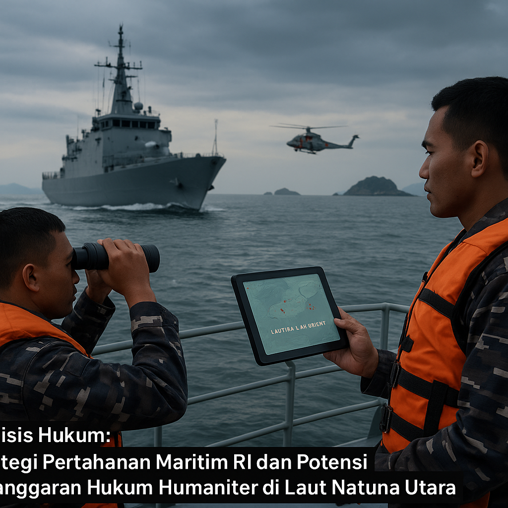 Analisis Hukum: Strategi Pertahanan Maritim RI dan Potensi Pelanggaran Hukum Humaniter di Laut Natuna Utara