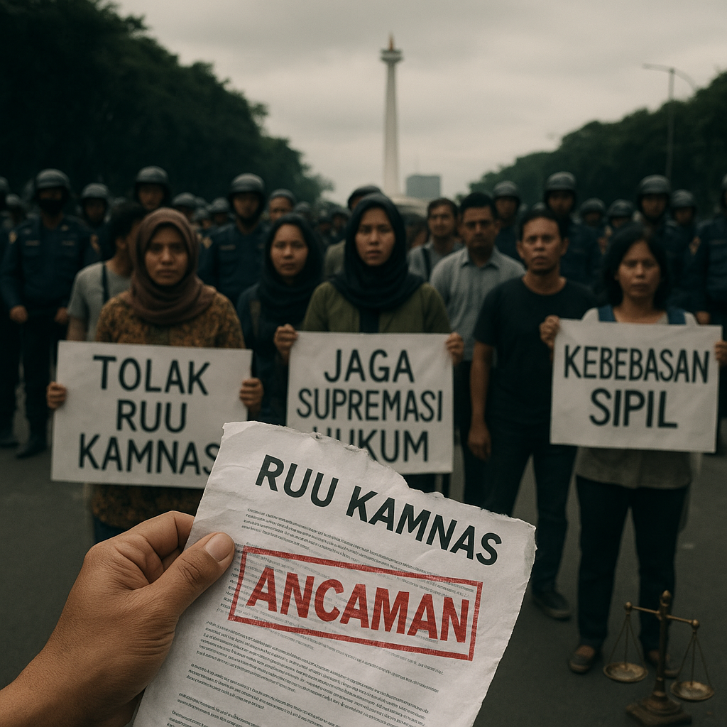 Kritik terhadap RUU Kamnas: Ancaman terhadap Supremasi Hukum dan Kebebasan Sipil dalam Nama Keamanan