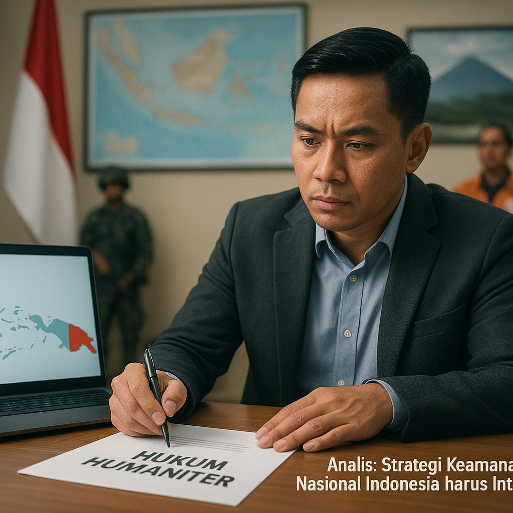 Analis: Strategi Keamanan Nasional Indonesia harus Integrasikan Hukum Humaniter
