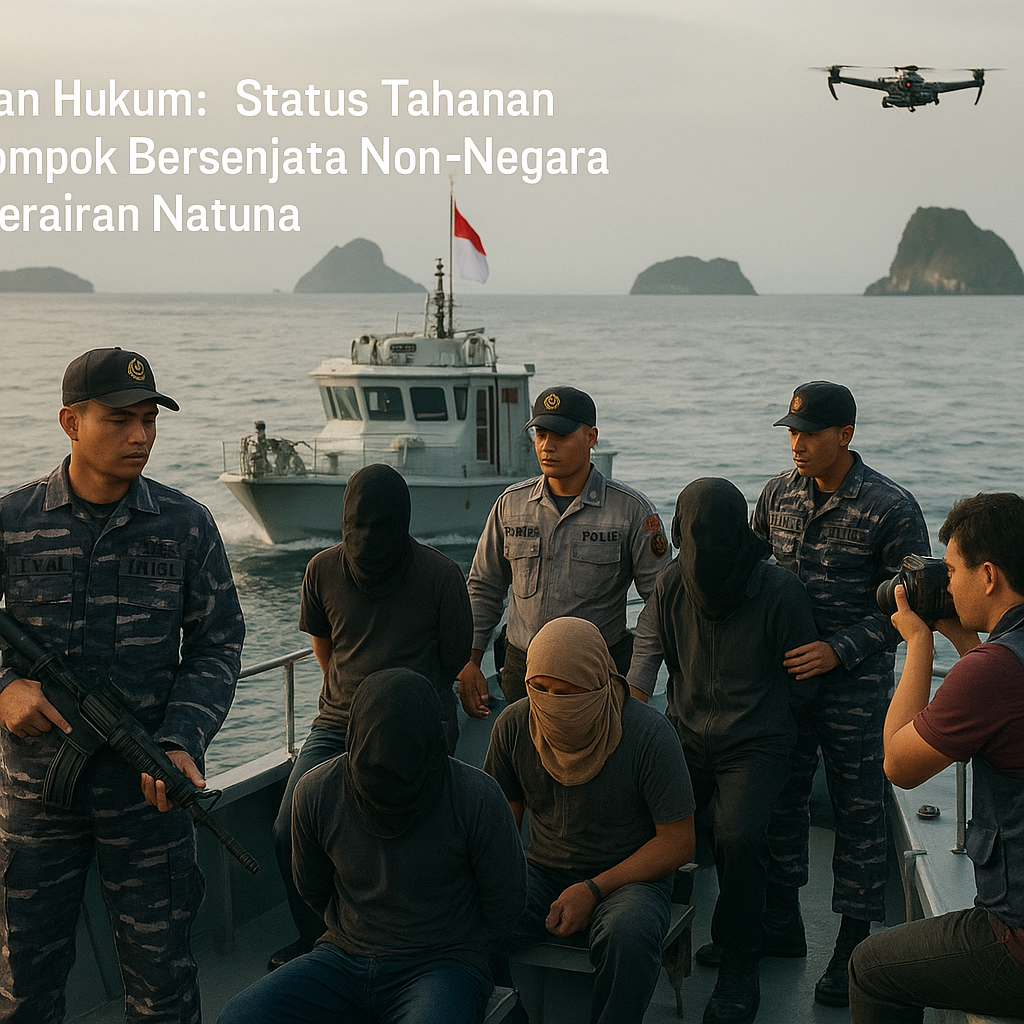 Kajian Hukum: Status Tahanan dari Kelompok Bersenjata Non-Negara di Perairan Natuna