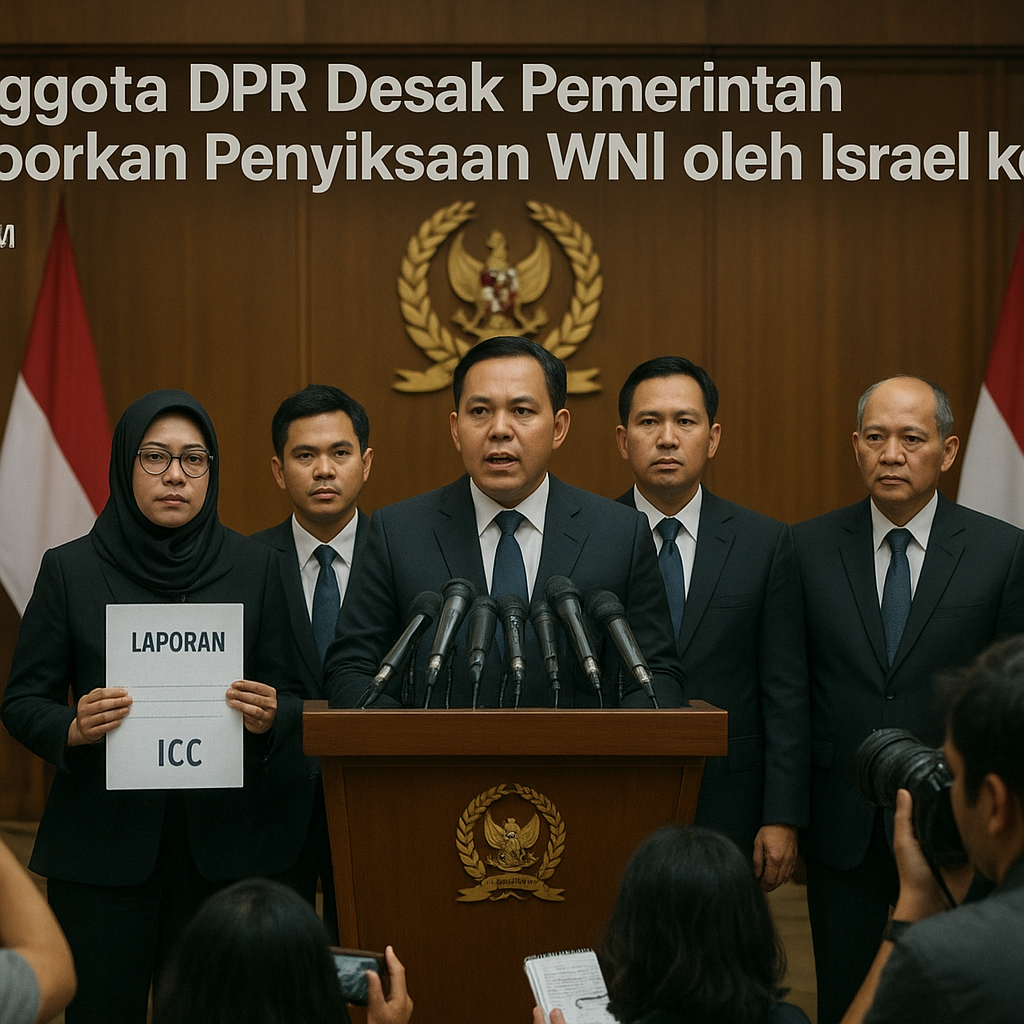 Anggota DPR Desak Pemerintah Laporkan Penyiksaan WNI oleh Israel ke ICC