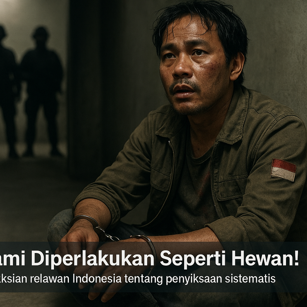 'Kami Diperlakukan Seperti Hewan!' Kesaksian Relawan Indonesia yang Ditawan Militer Israel