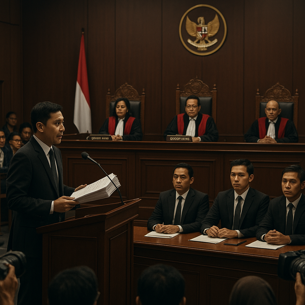 Mahkamah Konstitusi Gelar Persidangan Publik Uji Materi UU Keamanan Nasional yang Dinilai Kebablasan