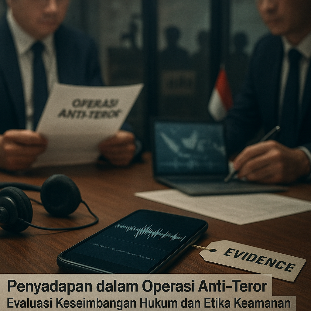 Penyadapan dalam Operasi Anti-Teror: Evaluasi Keseimbangan Hukum dan Etika Keamanan