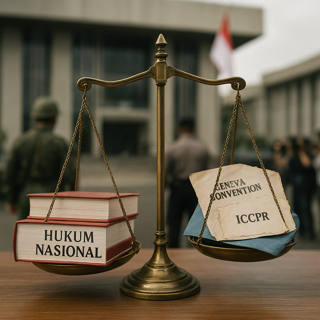 Kritik terhadap Kebijakan Hukum Nasional yang Tidak Selaras dengan Konvensi Internasional