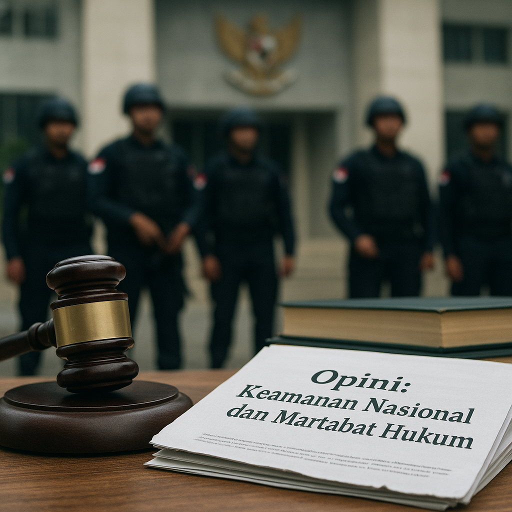Opini: Keamanan Nasional dan Martabat Hukum: Menavigasi Dilema dalam Konflik Internal