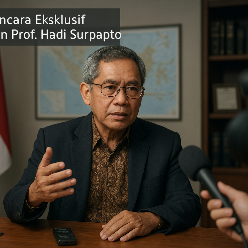 Wawancara Eksklusif dengan Prof. Hadi Suprapto: ‘Hukum Humaniter di Konflik Perbatasan Harus Jadi Prioritas Diplomasi Indonesia’