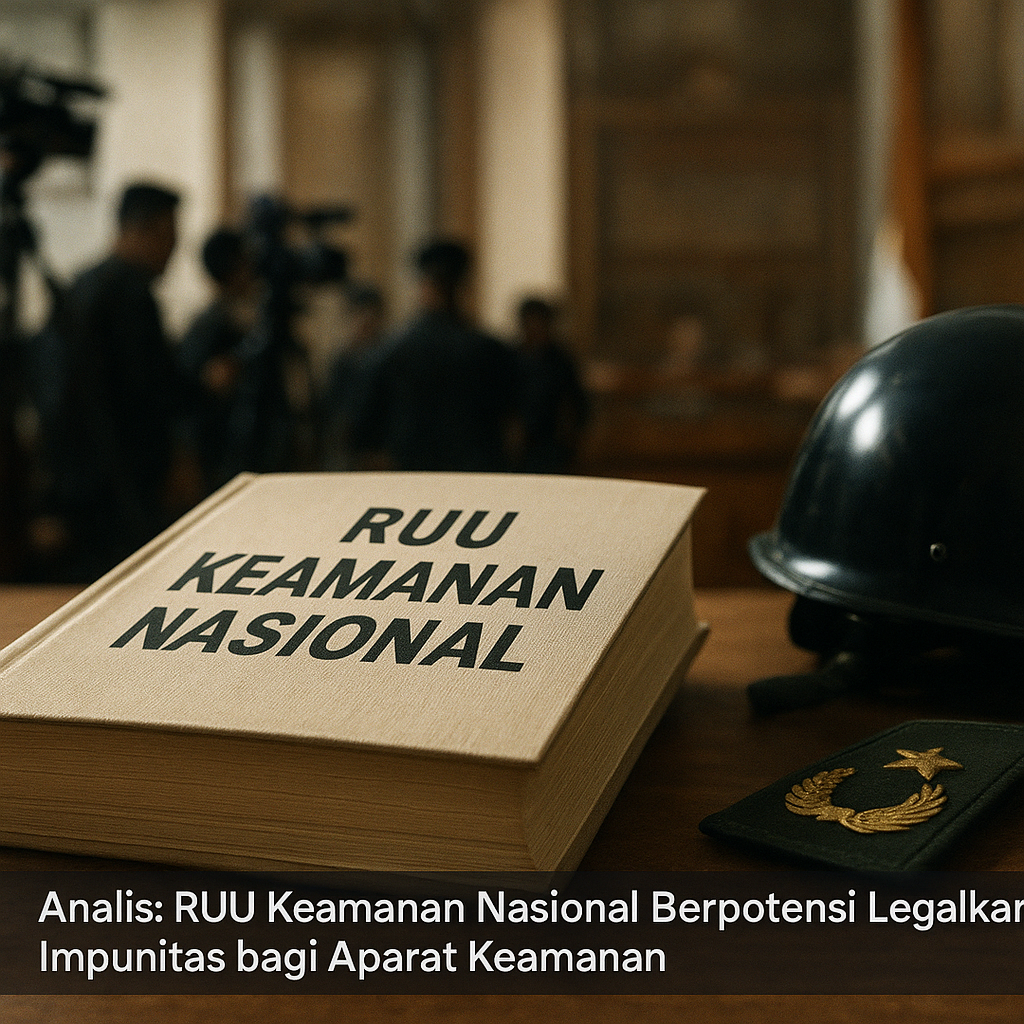 Analis: RUU Keamanan Nasional Berpotensi Legalkan Impunitas bagi Aparat Keamanan
