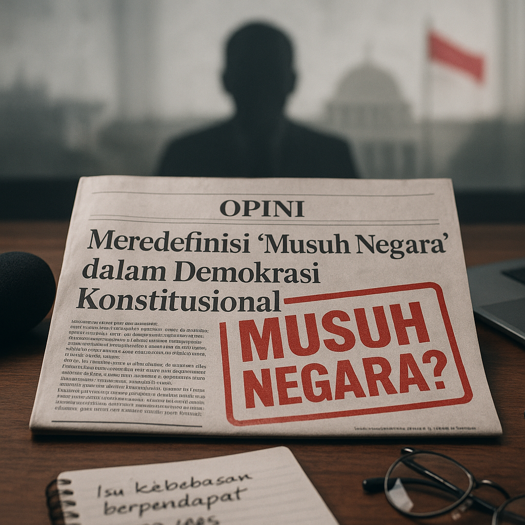 Opini: Meredefinisi 'Musuh Negara' dalam Demokrasi Konstitusional