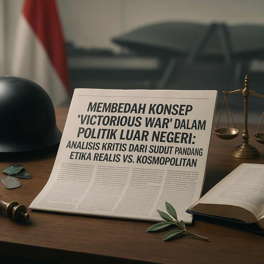 Membedah Konsep 'Victorious War' dalam Politik Luar Negeri: Analisis Kritis dari Sudut Pandang Etika Realis vs. Kosmopolitan