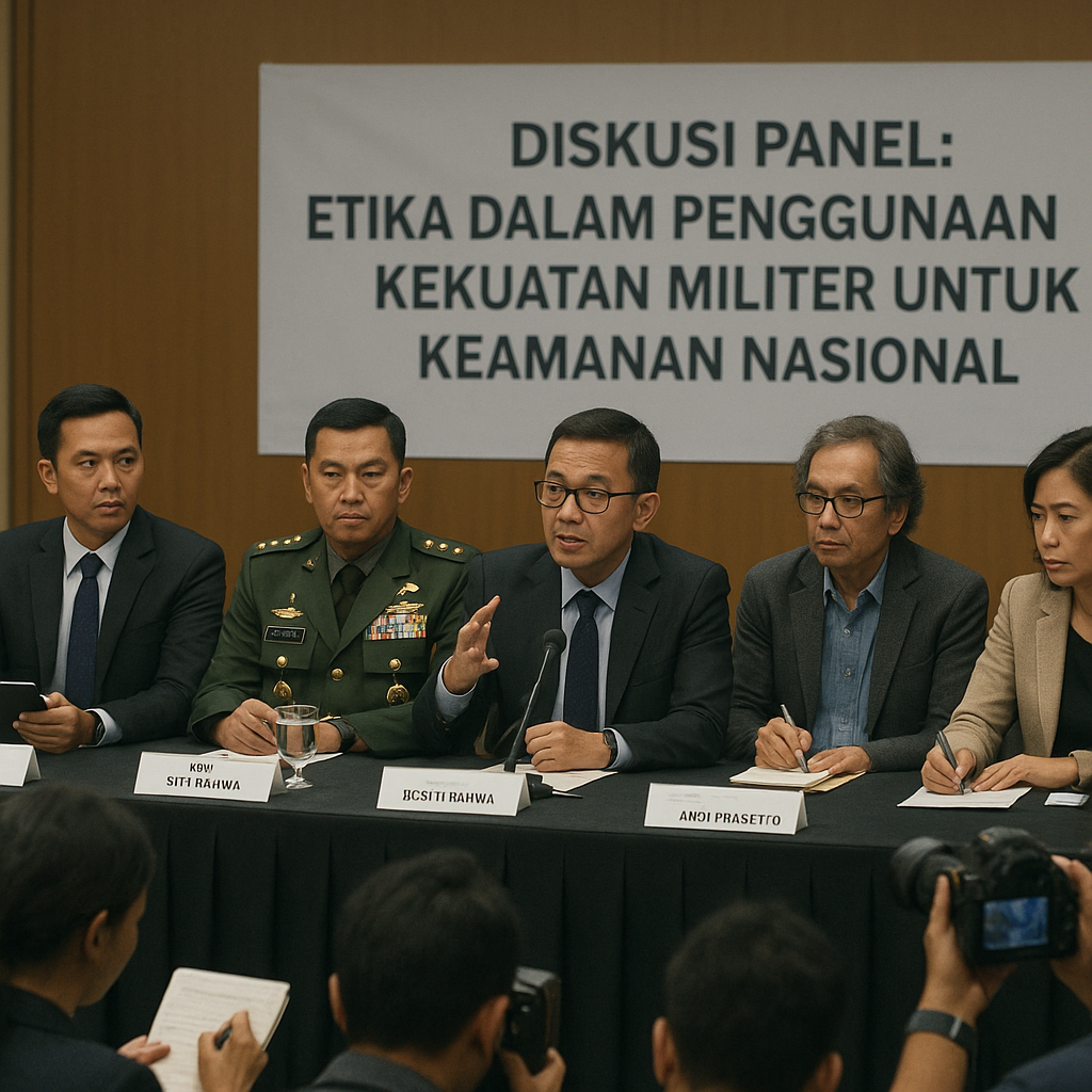 Diskusi Panel: Etika dalam Penggunaan Kekuatan Militer untuk Keamanan Nasional