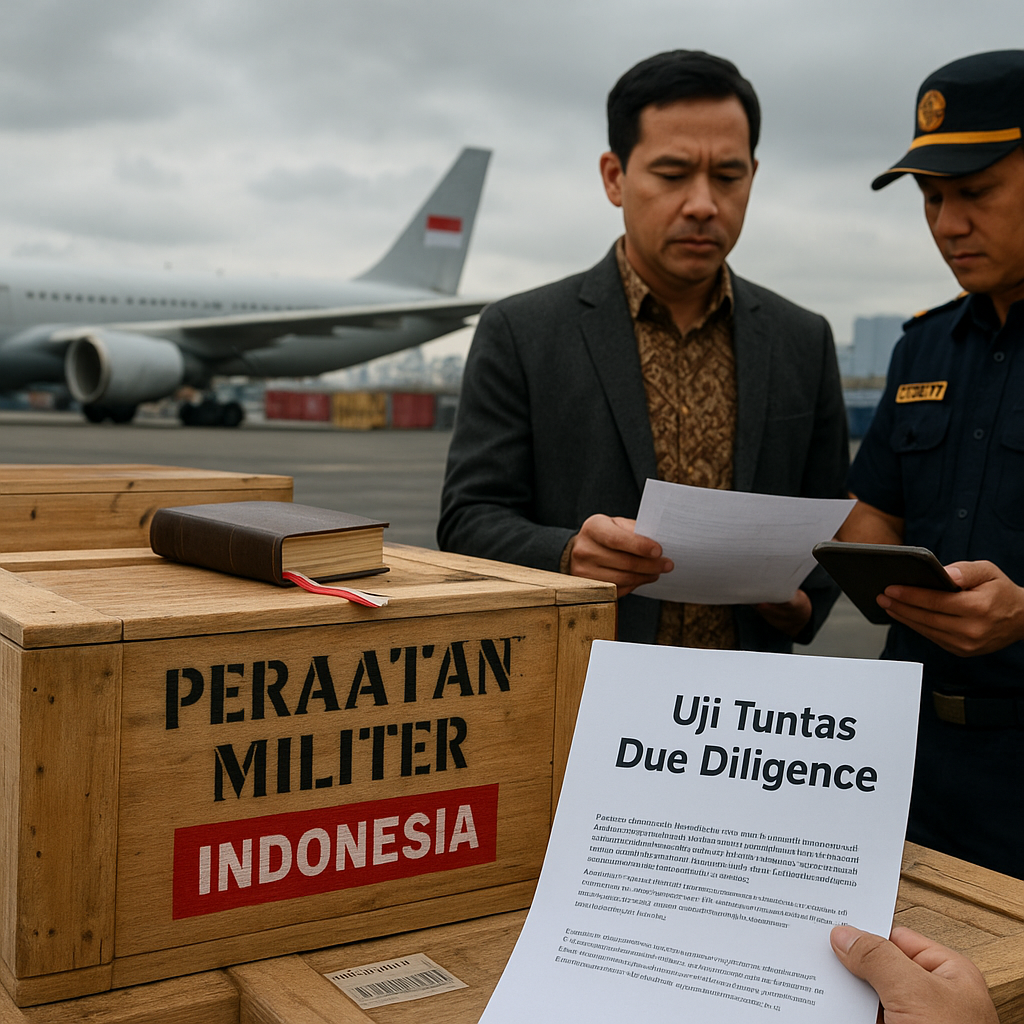 Opini: 'Ekspor Alat Militer ke Negara Konflik' – Tanggung Jawab Etika Indonesia dalam Hukum Internasional