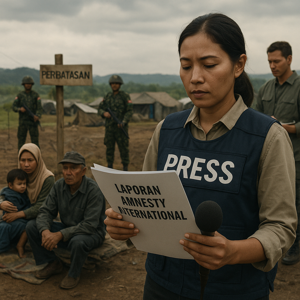 Laporan Amnesty International tentang Indonesia: Pelanggaran HAM dalam Konflik Perbatasan Masih Terus Berlangsung