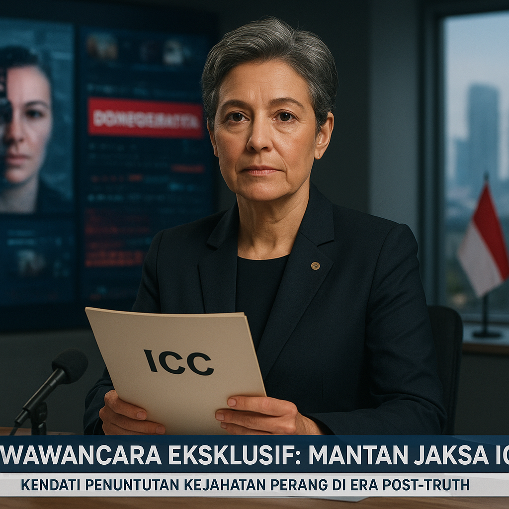Wawancara Eksklusif: Mantan Jaksa ICC Bicara Soal Kendati Penuntutan Kejahatan Perang di Era Post-Truth