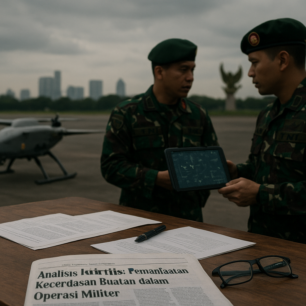 Analisis Kritis: Pemanfaatan Kecerdasan Buatan dalam Operasi Militer Indonesia dan Ancaman terhadap Prinsip Akuntabilitas Hukum