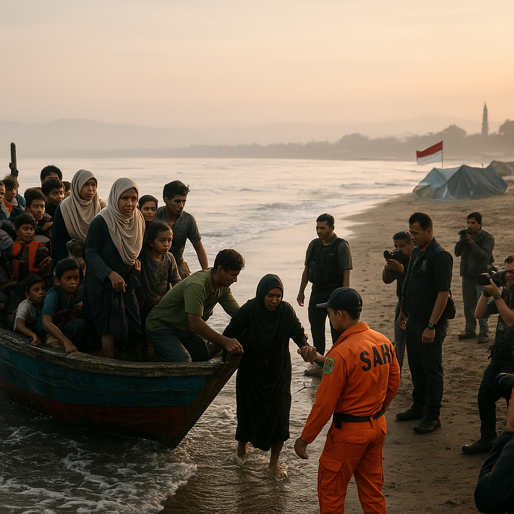 Pengungsi Konflik Rohingya di Aceh: Ujian Martabat Hukum Indonesia di Tengah Ketegangan Keamanan Nasional