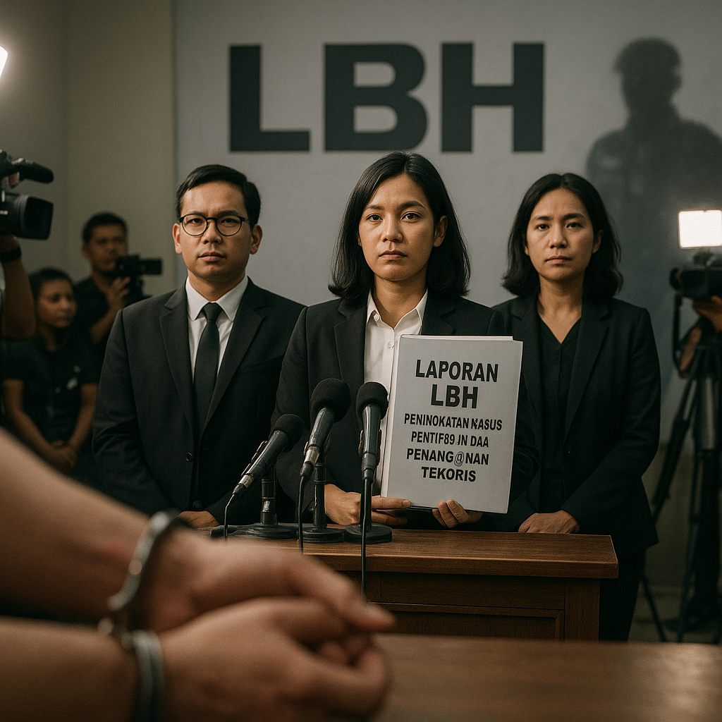 Laporan LBH: Peningkatan Kasus Penyiksaan dalam Penanganan Teroris oleh Densus 88